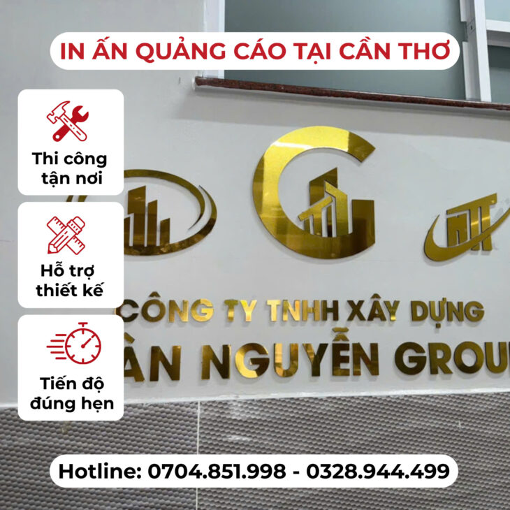 thiết kế in ấn thi công giá tốt tại cần thơ
