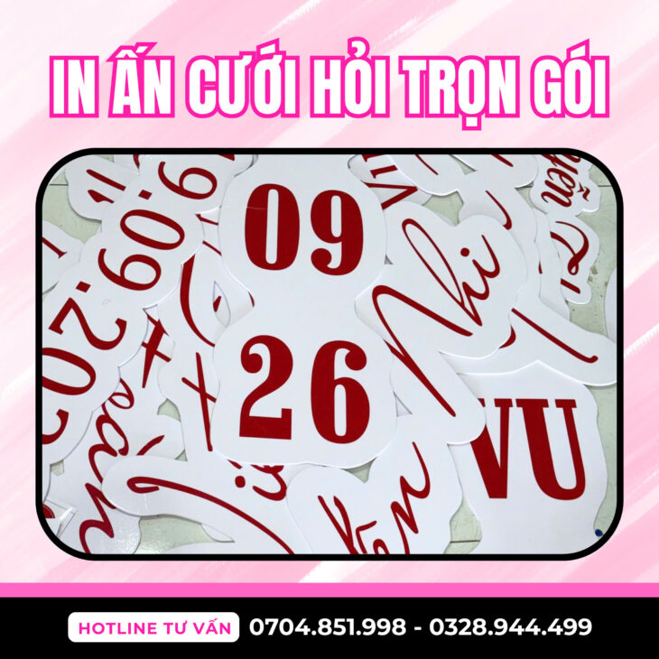 thiết kế in ấn cưới hỏi