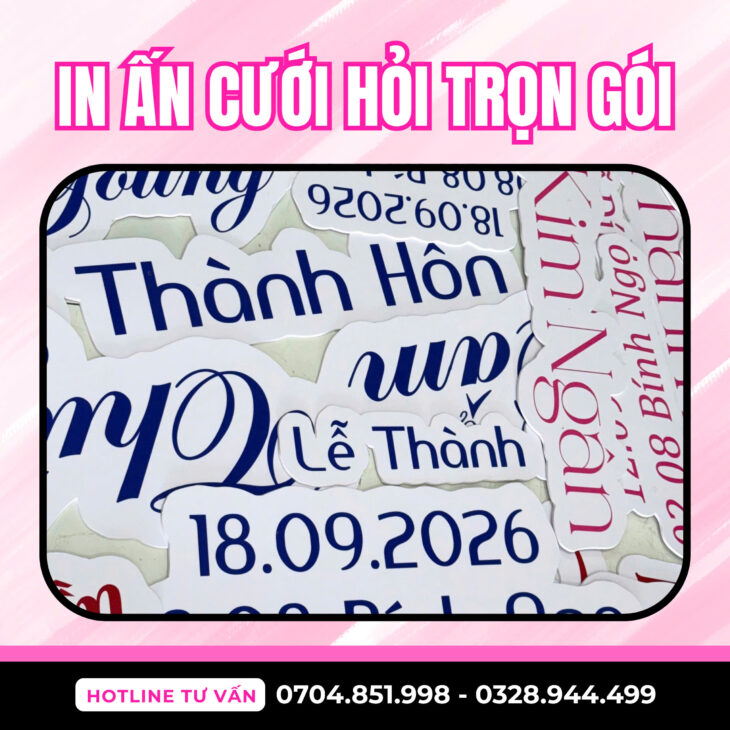thiết kế in ấn cưới hỏi
