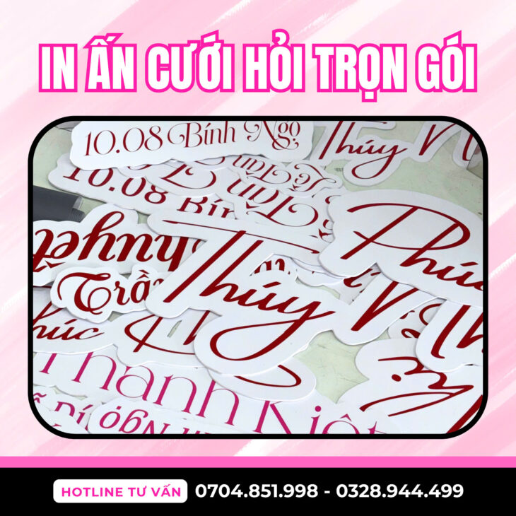 thiết kế in ấn cưới hỏi