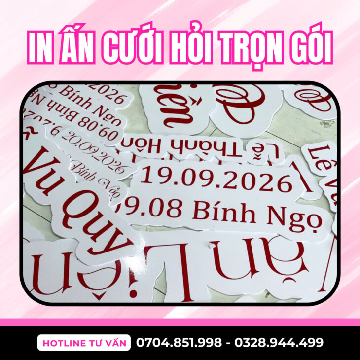 thiết kế in ấn cưới hỏi