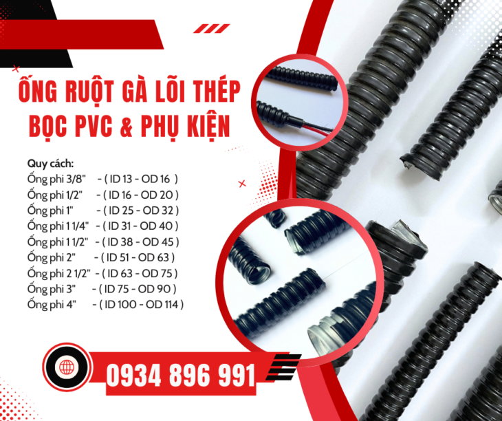 Ống Kẽm Bọc Thép Phi 25 & Đầu Nối Chuyên Dụng – Phân Phối Thanh Hóa, Hà Tĩnh, Nghệ An