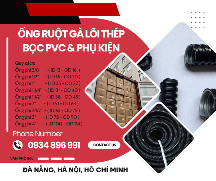 Ống Kẽm Bọc Thép Phi 25 & Đầu Nối Chuyên Dụng – Phân Phối Thanh Hóa, Hà Tĩnh, Nghệ An