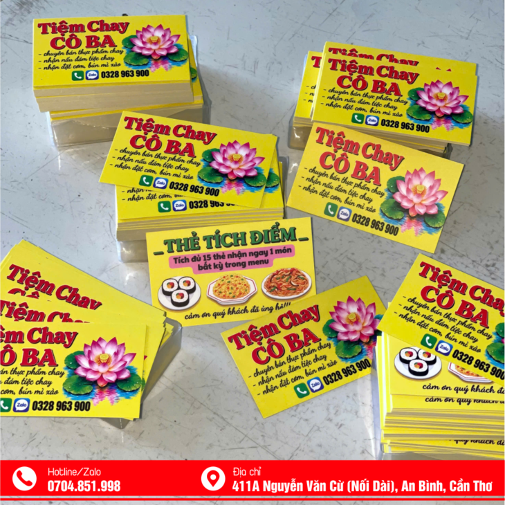 IN DANH THIẾP CẦN THƠ VÀ TOÀN QUỐC