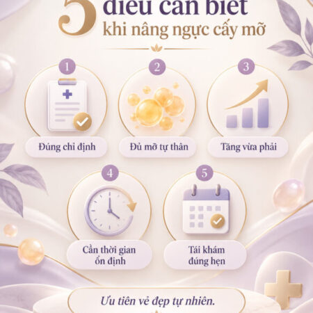 5 Điều Cần Biết Khi Nâng Ngực Cấy Mỡ