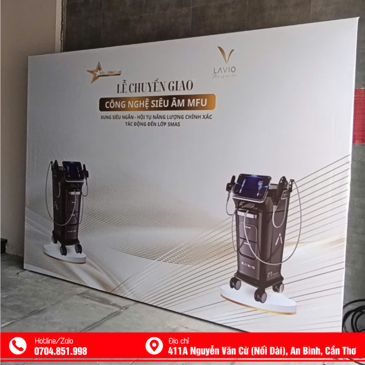 THI CÔNG BACKDROP TRỌN GÓI CẦN THƠ