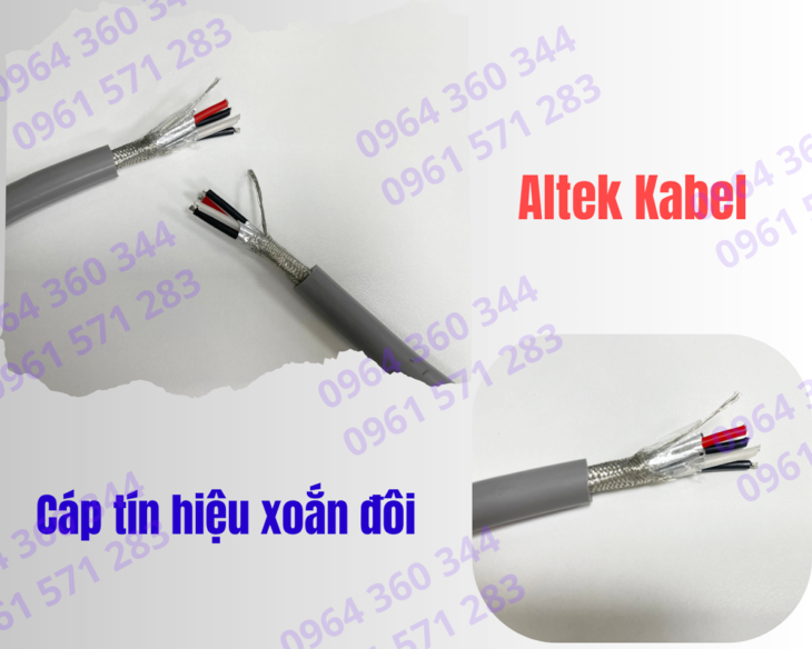 Cáp tín hiệu xoắn đôi (Twisted Pair) 1PR x 18AWG tại Hà Nội