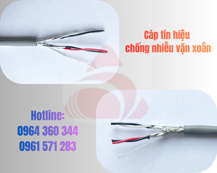 Cáp tín hiệu xoắn đôi (Twisted Pair) 1PR x 18AWG tại Hà Nội