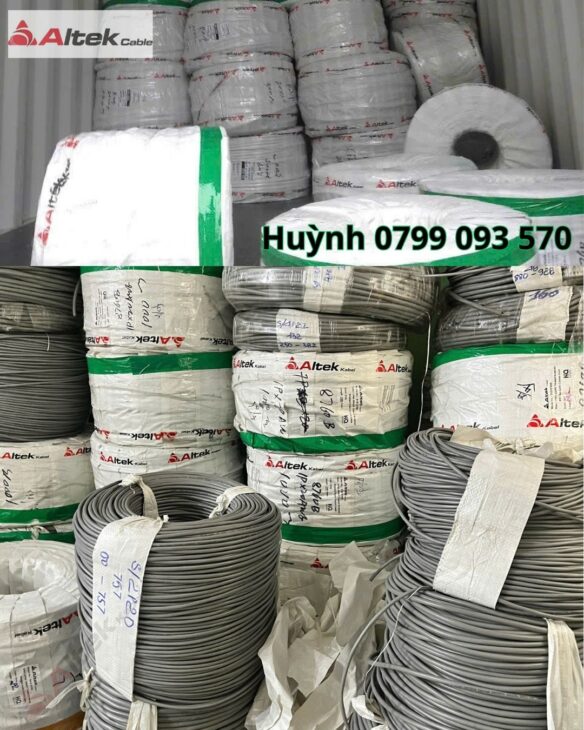 Kho hàng phân phối cáp điều khiển – cáp chống nhiễu 2 đến 30 lõi