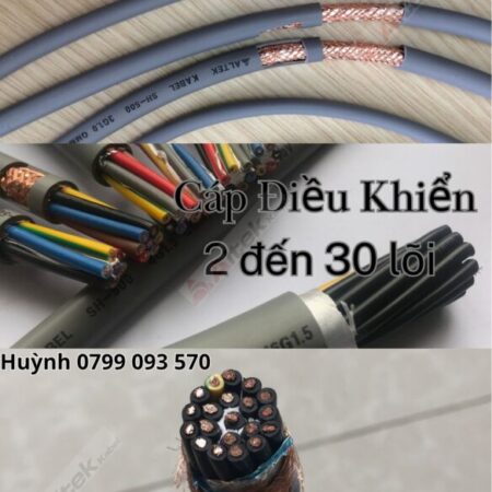 Kho hàng phân phối cáp điều khiển – cáp chống nhiễu 2 đến 30 lõi