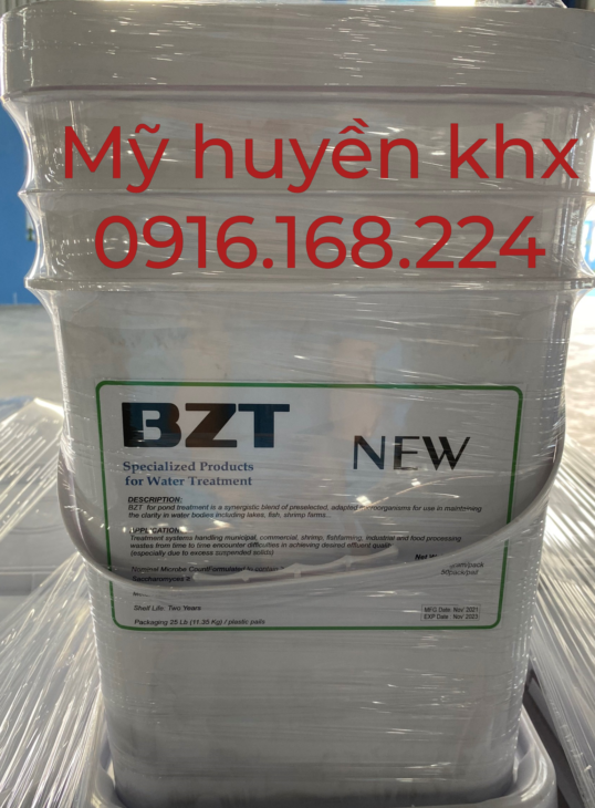BZT NEW – VI SINH BỘT XỬ LÝ ĐÁY AO