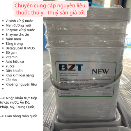 BZT NEW – VI SINH BỘT XỬ LÝ ĐÁY AO