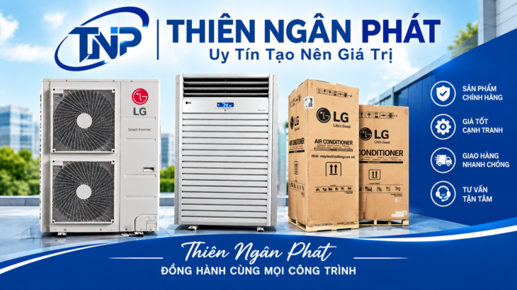 Máy lạnh tủ đứng công nghiệp LG chính hãng