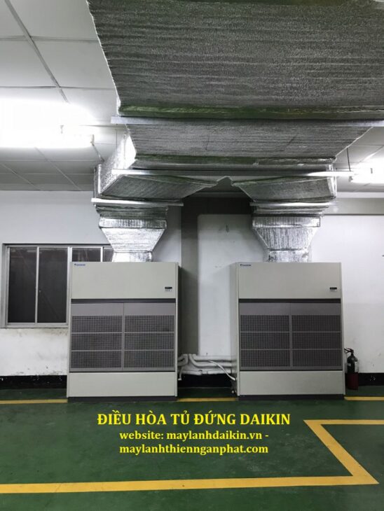Máy lạnh tủ đứng nối ống gió Daikin FVPR300QY1 công nghiệp nhà xưởng