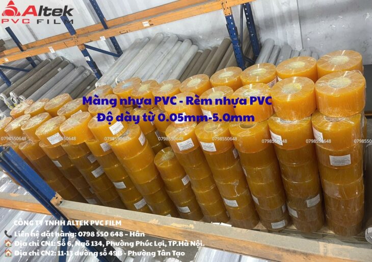 Xưởng phân phối màng nhựa PVC & Rèm ngăn lạnh giá tốt nhất thị trường