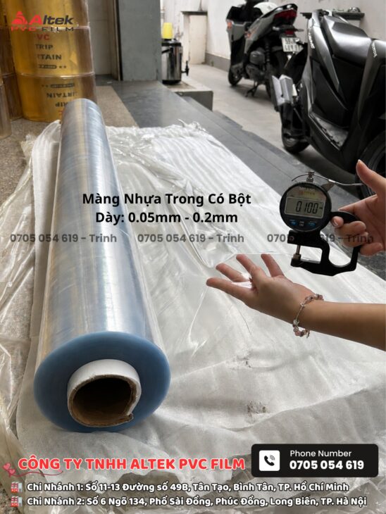 Màng nhựa pvc là gì? Mua hàng ở đâu có giá tốt ?