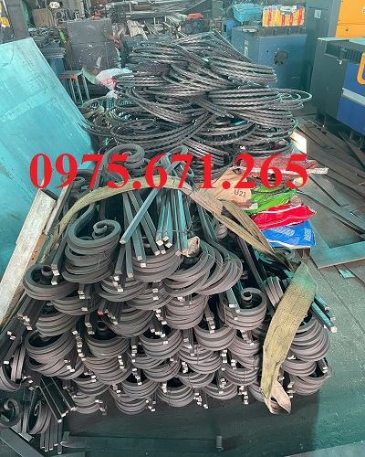 Tìm mua chi tiết sắt uốn lan can giá xưởng, nhận sản xuất theo yêu cầu