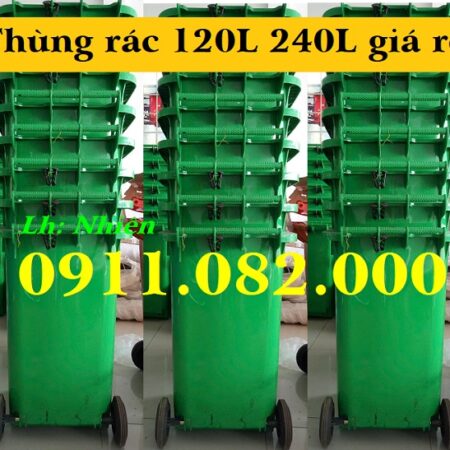 Thùng rác 120 lít giá rẻ tại khu công nghiệp bình minh- lh 0911.082.000 Thùng rác 120 lít giá rẻ tại khu công nghiệp bình minh- lh 0911.082.000