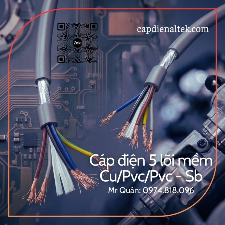 Cáp điều khiển 5 lõi Altek Kabel – Hàng sẵn kho