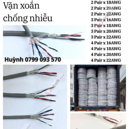 Cáp tín hiệu vặn xoắn – Altek Kabel