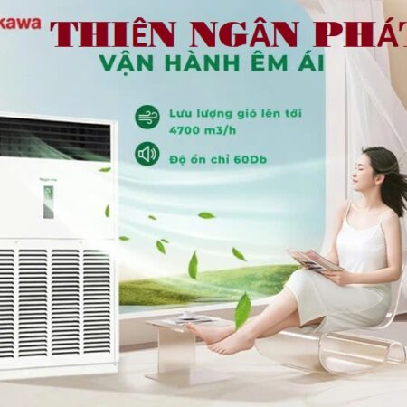 Máy Lạnh Tủ Đứng Nagakawa 10HP lắp đặt cho không gian 150m²