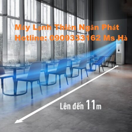 Máy lạnh âm trần Panasonic 2.0HP phù hợp cho phòng có diện tích 20 m² – 30 m²